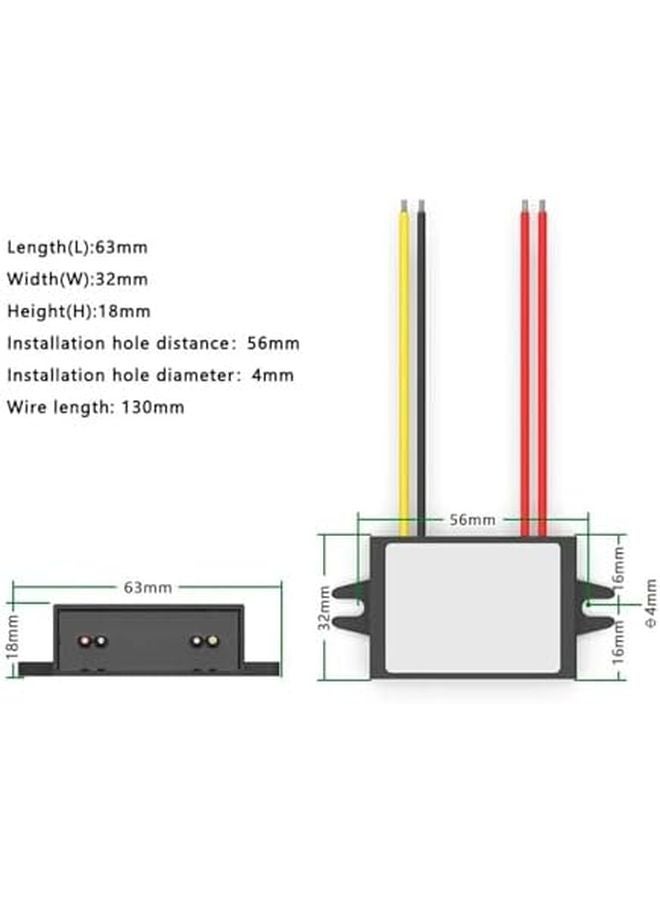 محول من التيار المتردد إلى التيار المستمر 12 فولت 24 فولت 36 فولت وحدة إمداد طاقة خافضة 1 أمبير AC24V36V 20 40V DC12V - Image 5