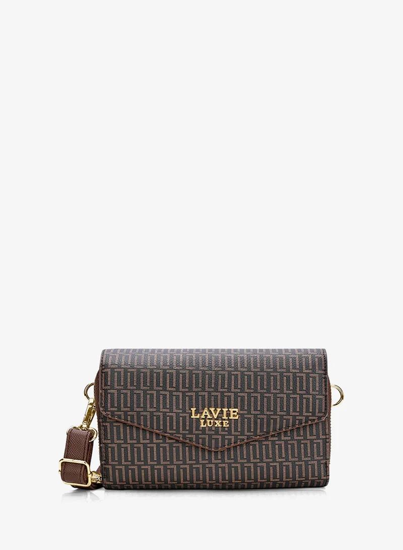 Lavie Luxe Women's Monogram Sally25 horizontal (Choco)