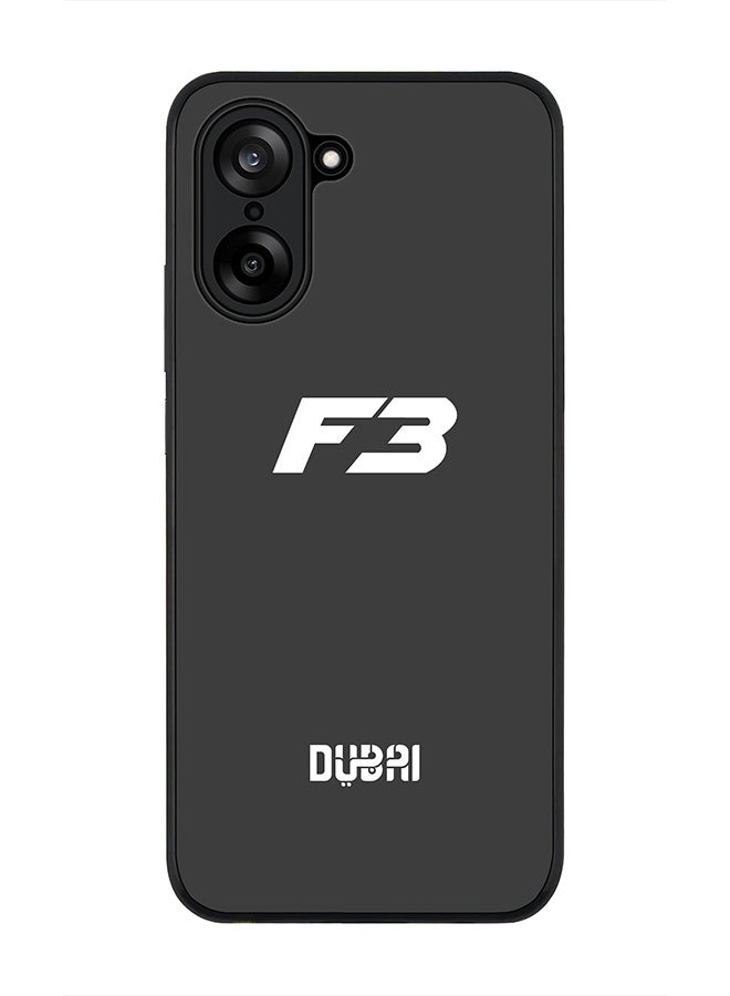 غطاء حماية رفيع لكاميرا OnePlus Nord CE5 / Ace 5 Racing، حماية من الصدمات - رمادي فاز3 دبي