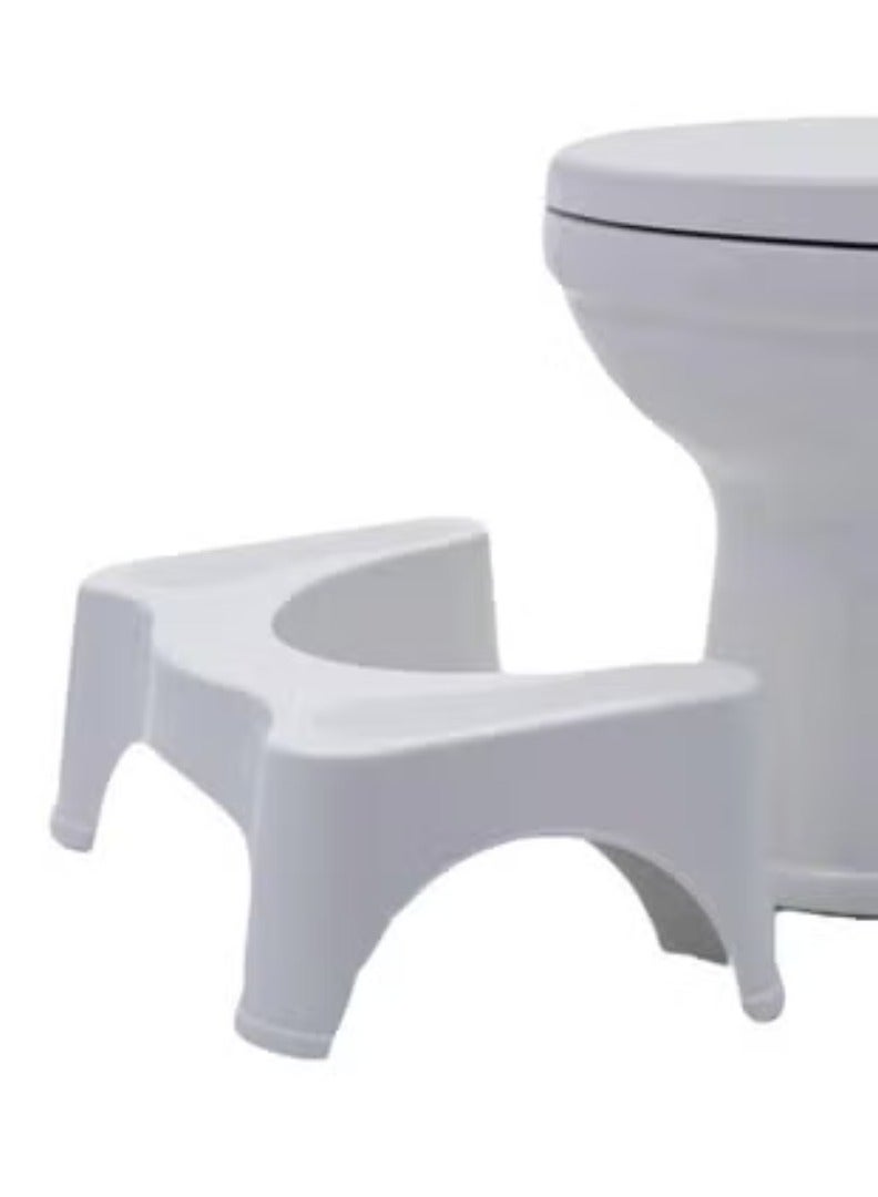 ELTRAZONE Toilet Foot Stool White 9inch  - Image 3