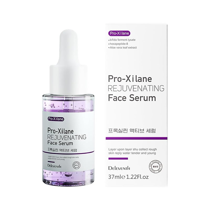 DEleventh Korean Brand ProXilane Face Serum 37ml AntiAging AntiWrinkle with Bifida Ferment Lysate Acetyl Hexapeptide8 and Hyaluronic Acid for a Youthful Hydrated and Radiant Complexion - Image 1