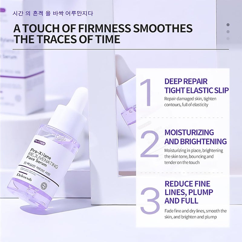 DEleventh Korean Brand ProXilane Face Serum 37ml AntiAging AntiWrinkle with Bifida Ferment Lysate Acetyl Hexapeptide8 and Hyaluronic Acid for a Youthful Hydrated and Radiant Complexion - Image 3