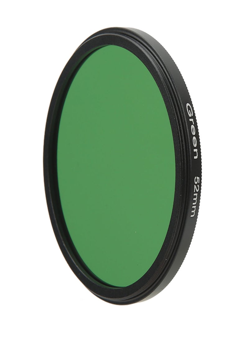 52mm Lens Filter Optical Glass Camera Lens Filter for Nikon for Fujifilm Digital Cameras Series Green - Image 3