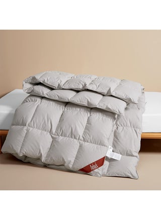 Airluck Luxury Feather Down Comforter King SizeFilled with Feather and DownWinter Light Grey Bed ComforterFluffy Duvet Insert 106x90UltraSoft Down Proof Cotton Poly Cover with Corner Tabs - pzsku/ZEB733E728CE36F56ADA7Z/45/1749491067/94c162df-9868-45b1-b459-bd9027d9f5c3