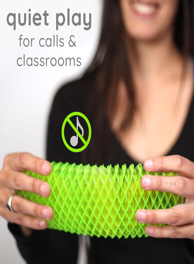 Morf Fidget Sensory Spring Green - Bendy Elastic Fidget Toy for Kids, Dynamic Spring Toy with Color Transitions, Perfect for Sensory Play and Fidget Toys for Adults - Image 5