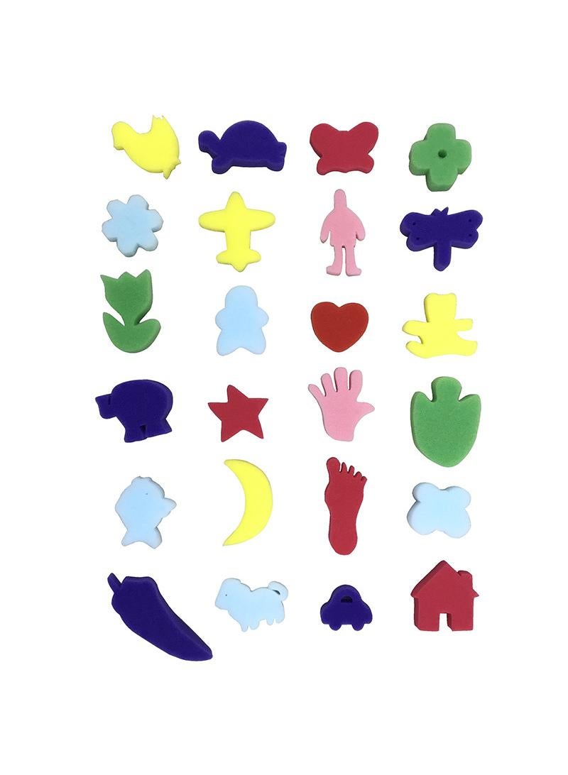 general 42-Piece Children's Painting Sponge Brush Set - Image 2