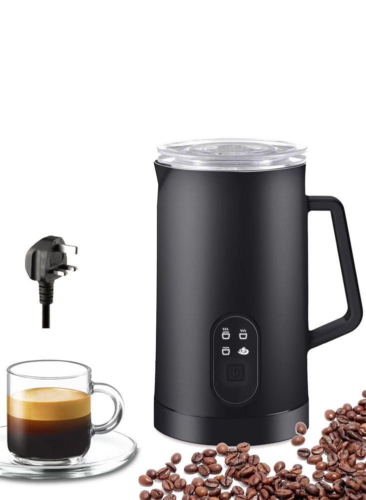 بيرفيي جهاز خلاط الحليب الكهربائي 4 في 1، والمدفئ الذاتي بسعة 10.5 أوقية، يعمل تلقائياً على إعداد الرغوة للقهوة واللاتيه والكابتشينو والماكياتو والشوكولاتة الساخنة، براحة تامة للرغوة الساخنة والباردة - Image 1