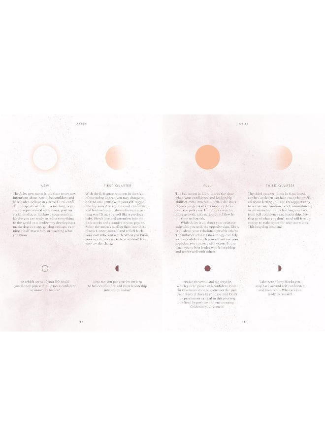 Chronicle Books - Chronicle Books The Moon Journal: A journey of self-reflection through the astrological year (Astrology Journal, Astrology Gift, Moon - Image 1