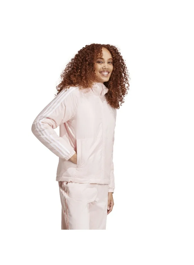 Adidas W 3S Ess In H J Pink Outdoor Jackets 2XS