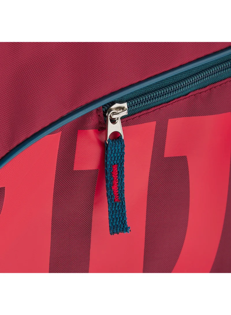Wilson Junior Red Tennis Racket Bag, Holds up to 3 Rackets
