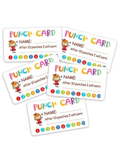 SYOSI Reward Punch Cards, 100pcs Reward Incentive Card for Teacher, Behavior Chart for Kids, Homeschool Classroom Supplies for Motivation 2" x 3.5"  - Image 3