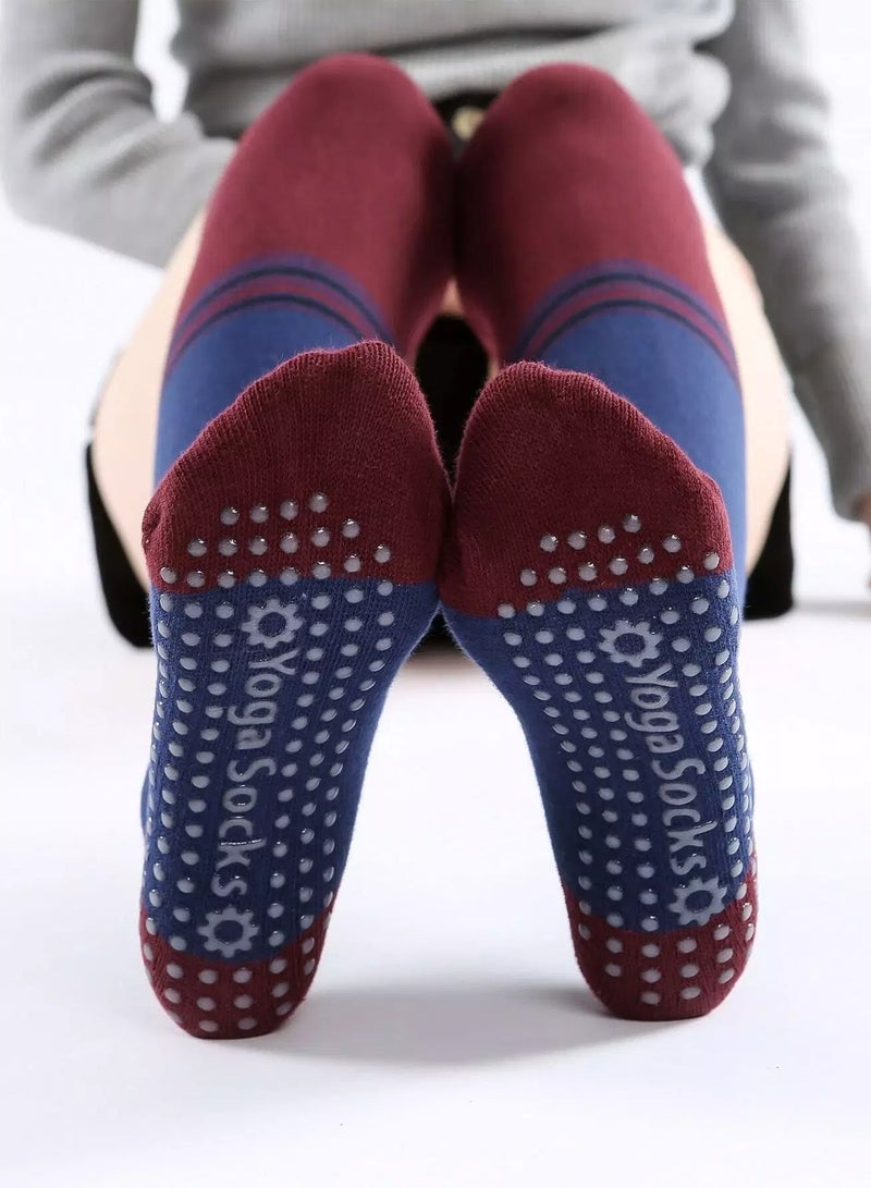 Generic 1pair Non-slip Yoga Socks  - Image 2