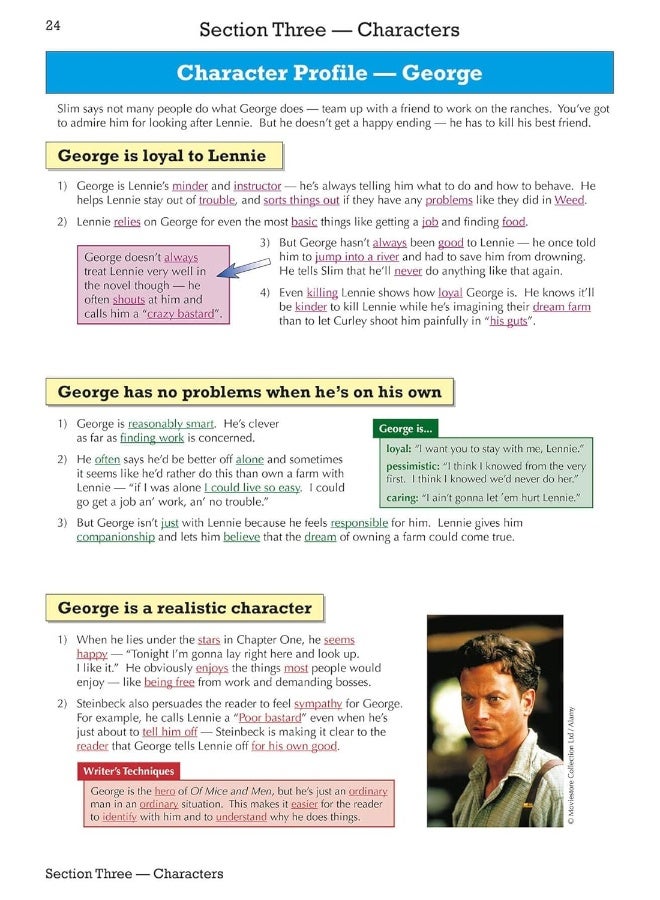 دليل نصوص اللغة الإنجليزية لكتاب الفئران والرجال - Image 5