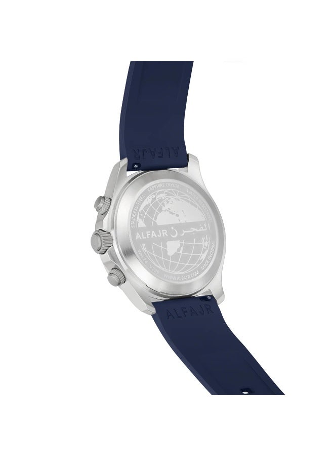 الفجر ساعة رقمية مقاومة للماء WH-24S-BLUE - Image 4