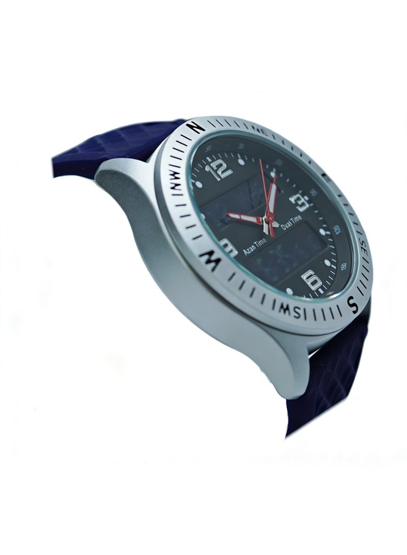 ساعة الفجر الرقمية مقاومة للماء WH-24S-BLUE - Image 3