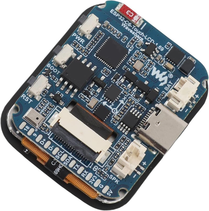 Yctze 1.69 Inch Touch Screen LCD Display Module, WiFi 6 Bluetooth 5.3.0 Thread Development Board, 240x280 Pixels 262K Colors Capacitive Touch Board with IoT Projects Compatibility - Image 1