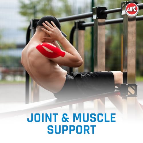 AIPL Zorrofit Kinesiology Tape for Physiotherapy, Sports Injury, Pain Relief Muscle, for Shoulder, Wings, Arms, Ankle KT Taping Waterproof Athletic for Pain Support - Image 2