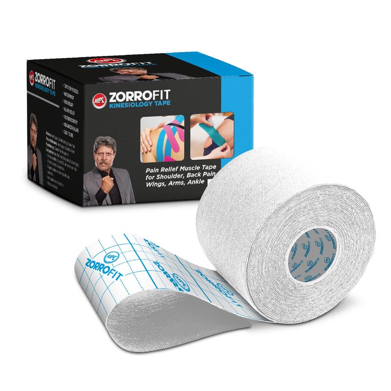 AIPL Zorrofit Kinesiology Tape for Physiotherapy, Sports Injury, Pain Relief Muscle, for Shoulder, Wings, Arms, Ankle KT Taping Waterproof Athletic for Pain Support - Image 5