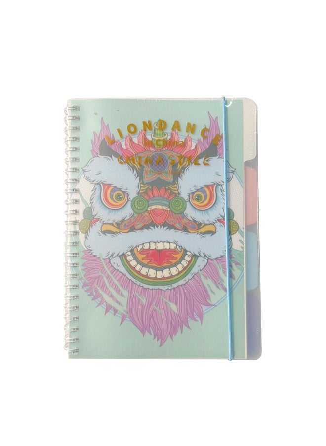 XIANGYU - Diary Notebook With Elastic Band Hard Cover Spiral Notebooks - Image 1