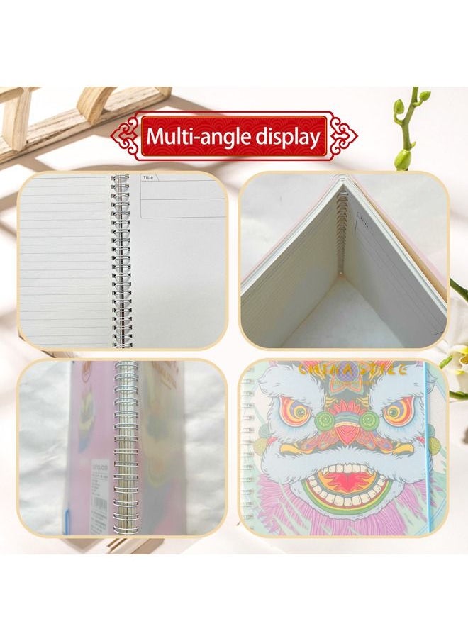 XIANGYU - Diary Notebook With Elastic Band Hard Cover Spiral Notebooks - Image 1