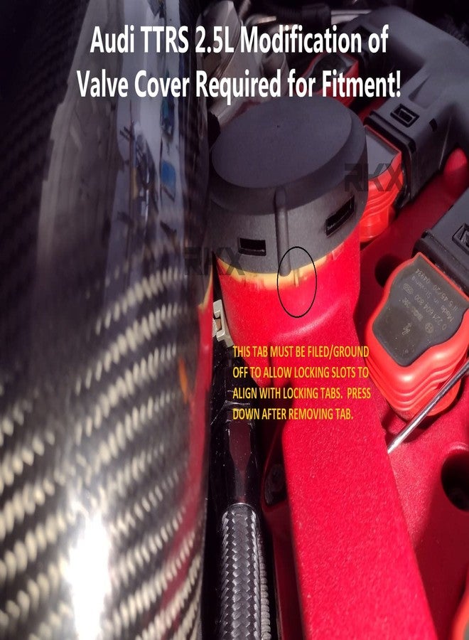 RKX Replacement PCV valve Compatible with Audi R8, Lamborghini Gallardo V10 5.2L valve/rocker over - Image 4