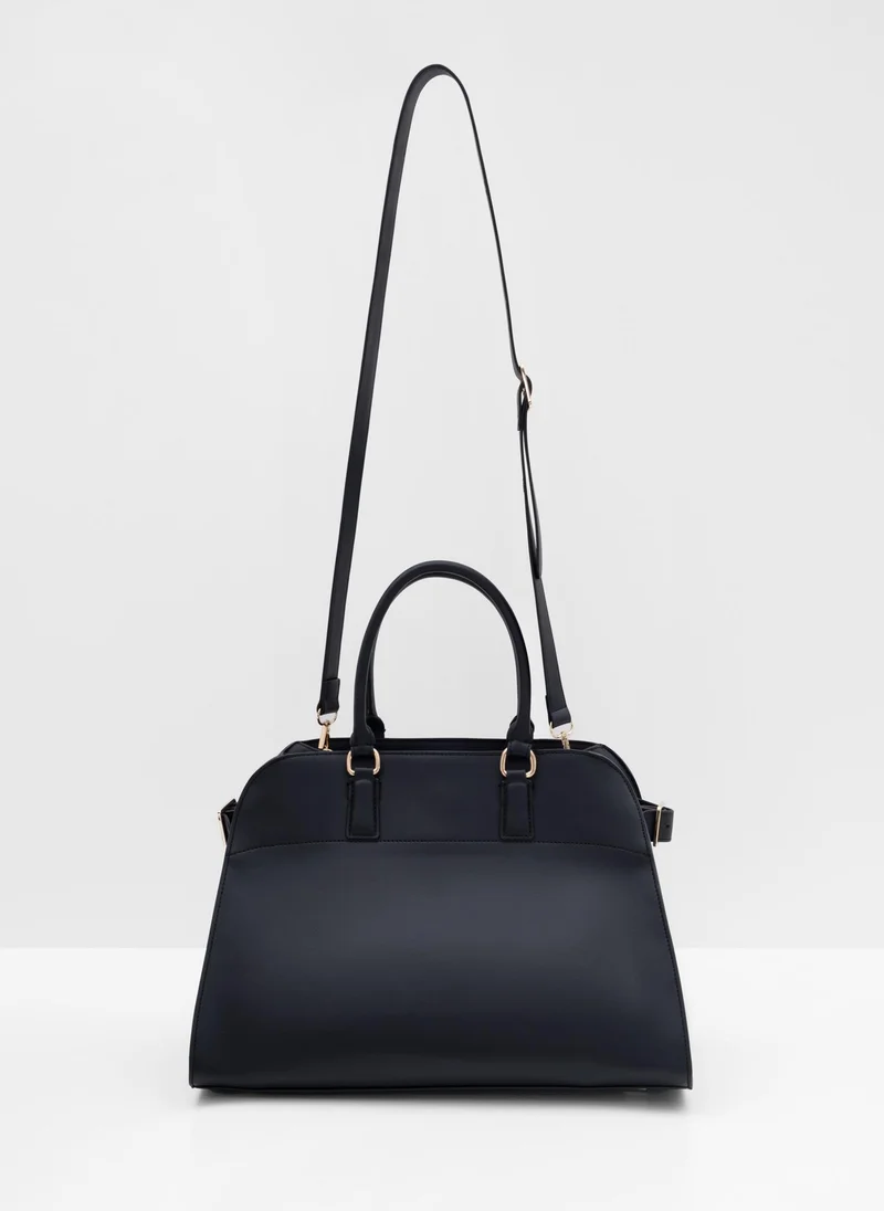 Lichi  Hard-shell trapezoidal bag with side straps for Women | Best Price UAE