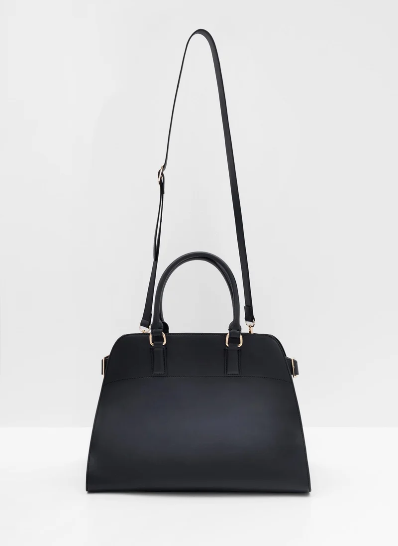 Lichi  Hard-shell trapezoidal bag with side straps for Women | Best Price UAE