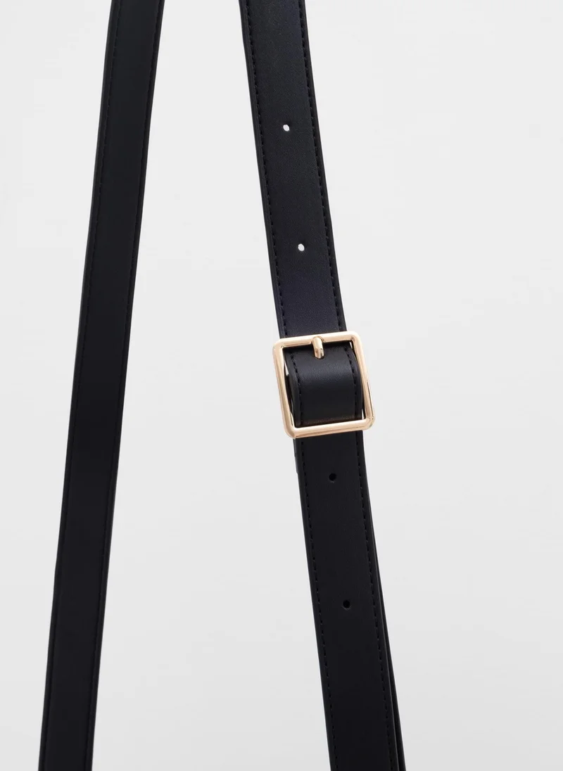 Lichi  Hard-shell trapezoidal bag with side straps for Women | Best Price UAE
