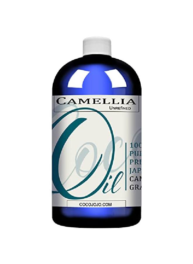 Dr Joe Lab زيت بذور الكاميليا اليابانية 100% نقي غير مكرر مضغوط على البارد غير معدل وراثيًا 32 أونصة للبشرة والشعر والأظافر والجسم والشعر الوجه مرطب ومغذي نباتي قد يختلف التعبئة - Image 3