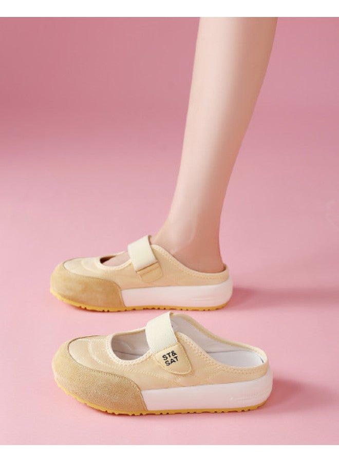 St&Sat Dexun Women's Shoes 25 New Breathable Mary Jane Flats, Fashionable High-end Mules For Women, Outdoor Platform Sneakers For Women - Image 1