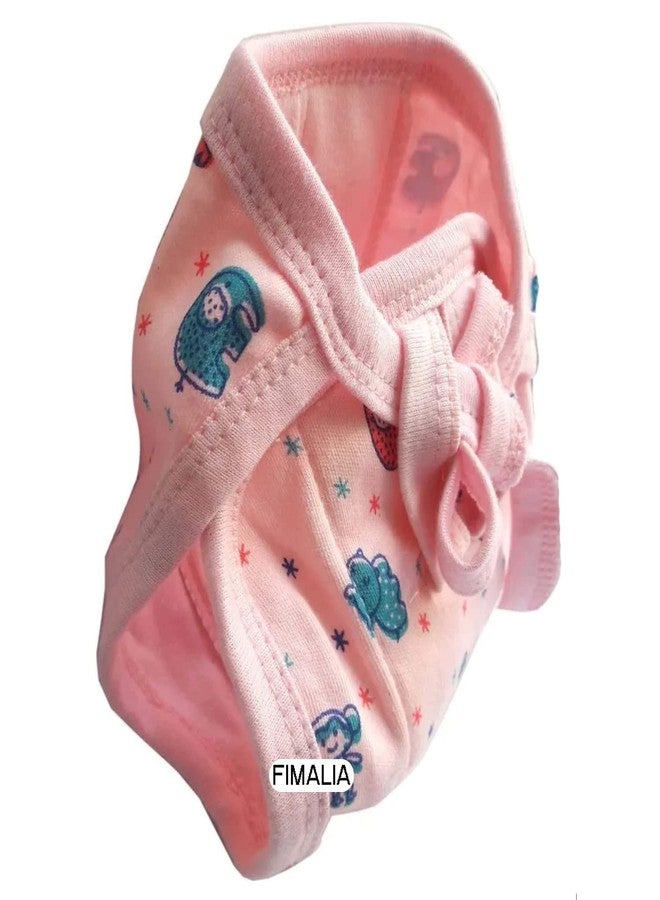FIMALIA Newborn Baby Washable Reusable Hosiery Cotton Cloth Nappies/Cloth Diaper/Langot (0 to 6 Months) (Colors & Prints Vary) (Pack of 6, Printed) - Image 3