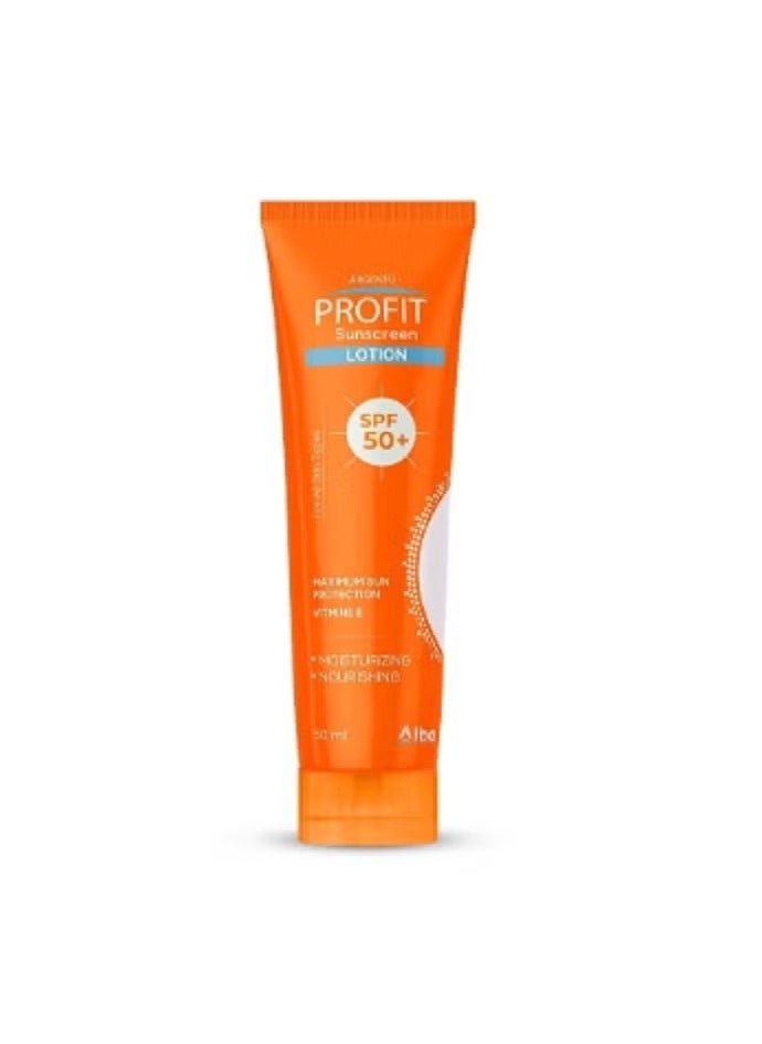 ARGENTO Profit Sunscreen SPF 50+ Lotion - 50ml  - Image 1