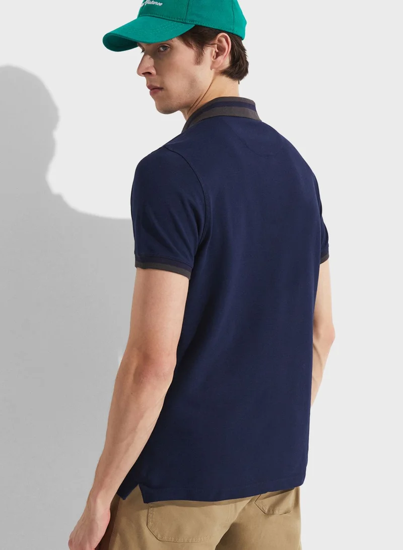 JUNE Essential Slim Fit Polo