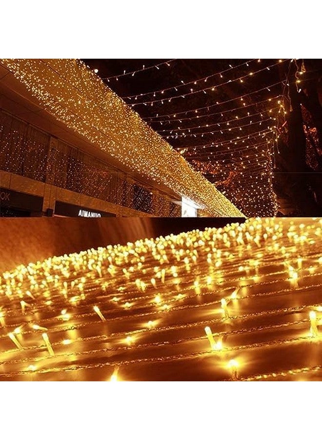 Lexton 40 LED Power Pixel Serial String/Fairy Light | Plug Sourced | Suitable for Home & Outdoor Decoration, Diwali, Christmas, Ramadan, Wedding, Party, Festival (Pack of 50, Warm White) - Image 5