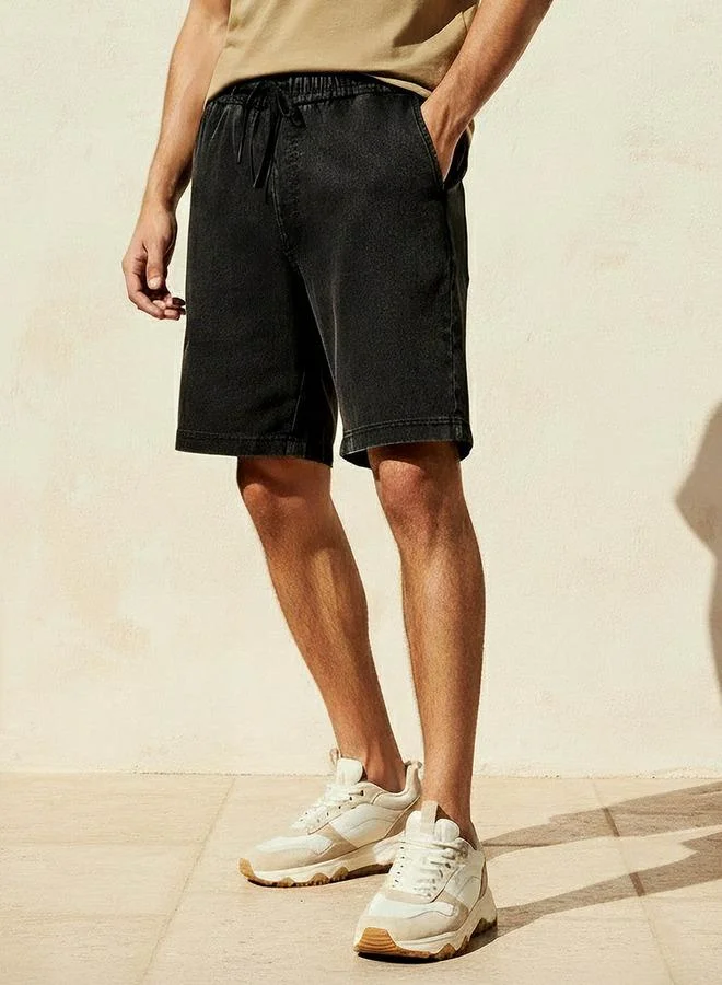 Men Regular Fit Shorts Cotton