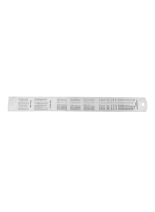 LOVELY® Omega 6 & 12 Inch Stainless Steel Scale/Ruler Combo- Set of 2 Pcs - Image 4