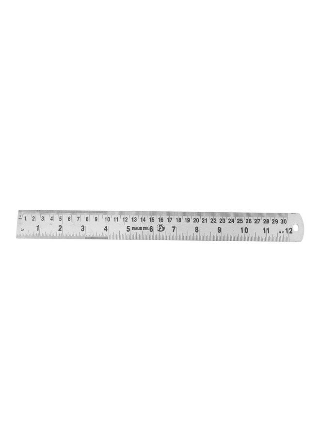 LOVELY® Omega 6 & 12 Inch Stainless Steel Scale/Ruler Combo- Set of 2 Pcs - Image 3