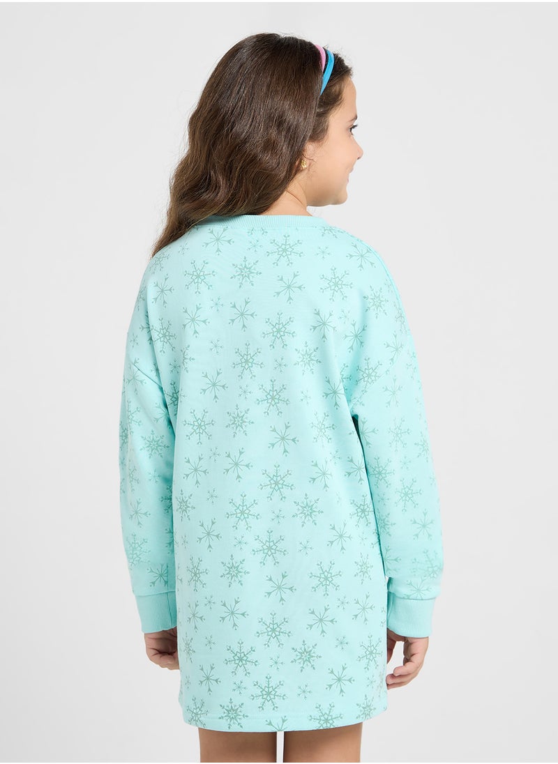 Disney Frozen Graphic Dress  - Image 2