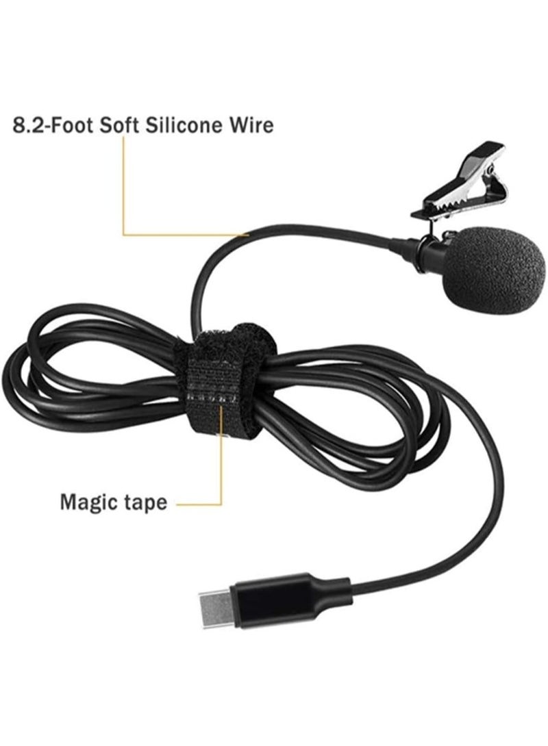 CVM-V01SP USB Clip-On Microphone – Small Condenser, Omni-Directional, Compatible with Smartphones - Image 4