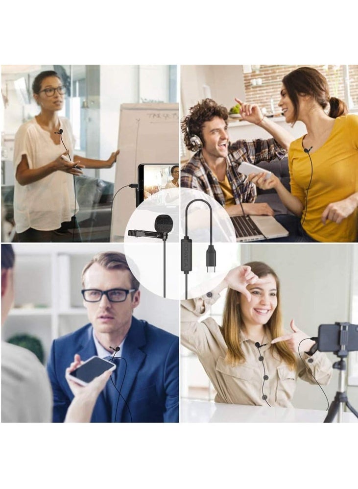 CVM-V01SP USB Clip-On Microphone – Small Condenser, Omni-Directional, Compatible with Smartphones - Image 2