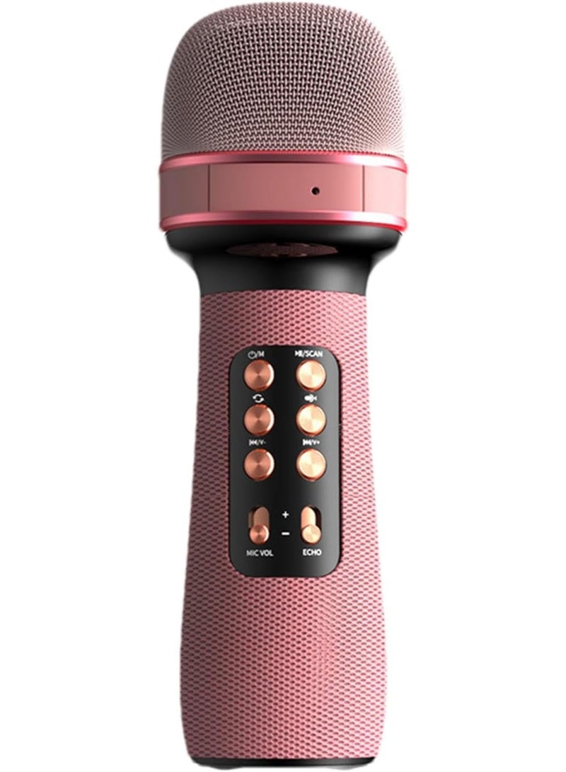 DLC Portable 7-in-1 Karaoke Wireless Microphone Handheld Mic Speaker Singing Home Party Birthday Wedding for All Smartphones Gift for Kids, Friends - Image 2