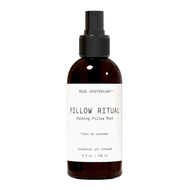 Muse Apothecary Muse Apothecary Pillow Ritual - Aromatic, Calming and Relaxing Pillow Mist, Linen and Fabric Spray - Infused with Natural Aromatherapy Essential Oils - 8 oz, Fleur du Lavender  - Image 1