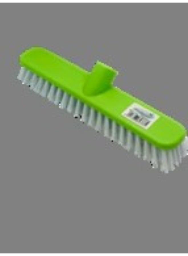scrubbing brush with  handle Green