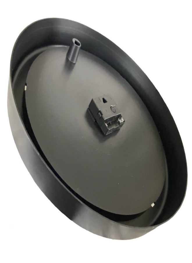 Trintec 14" 24 Hour Military Wall Clock in White ZT24HR14-W - Image 3