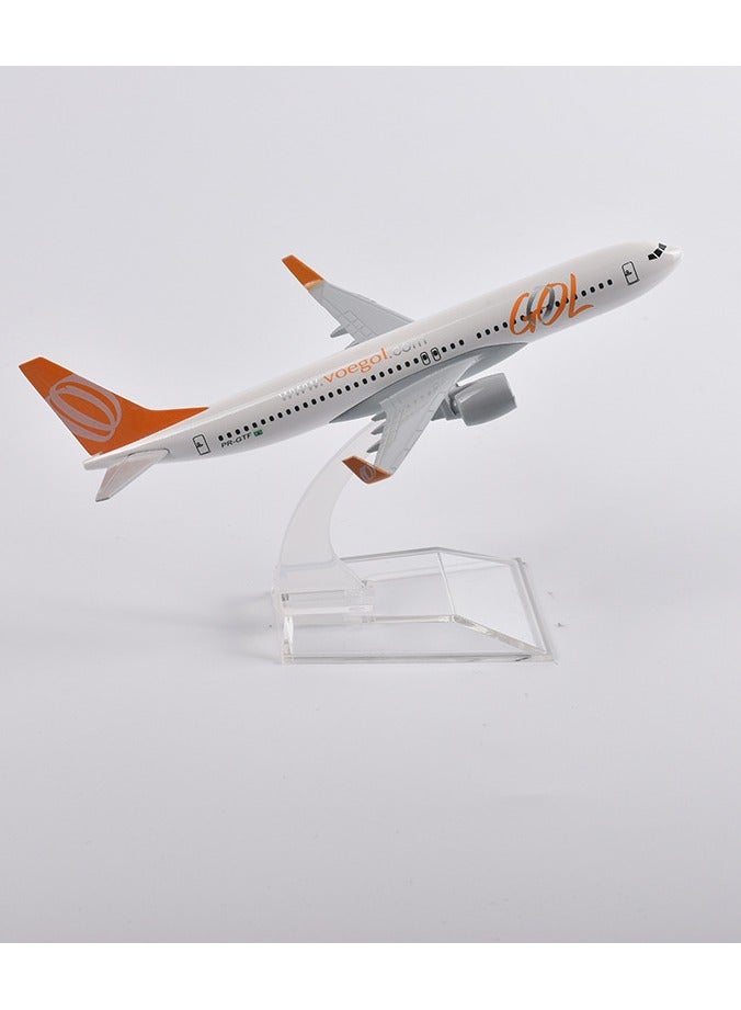 عام نموذج طائرة بوينغ الخطوط الجوية البرازيلية "غول"، هدية مثالية لعشاق الطيران والعائلة. - Image 2