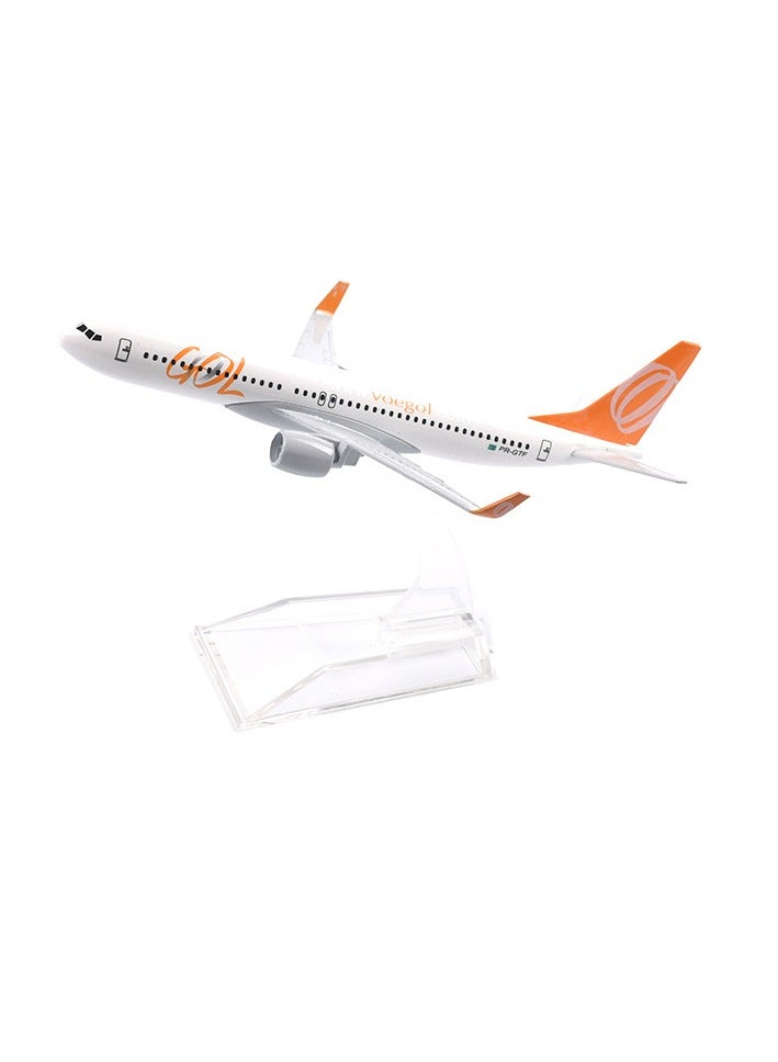 عام نموذج طائرة بوينغ الخطوط الجوية البرازيلية "غول"، هدية مثالية لعشاق الطيران والعائلة. - Image 1