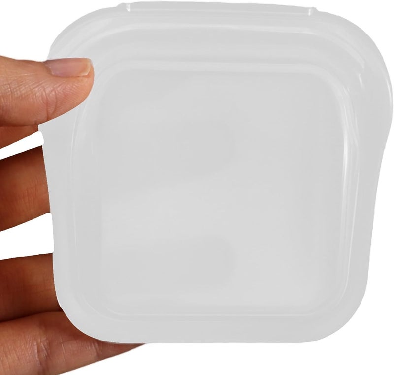 Reusable Silicone Medicine Pouch Portable Pill Organizer 80ml Travel Storage Bag Reclosable Small Medicine Holder for Daily Use - Image 4