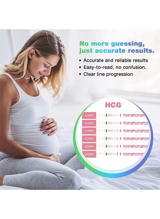 Easy@Home Easy@Home Ovulation & Pregnancy Test Strips Kit: 40 Ovulation Strips and 10 Pregnancy Tests  - Image 3