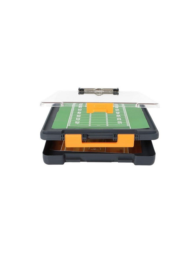 Dexas - 5717-804 Dexas Clearview Clipcase Dry Erase clipboard, 13.75 x 9.5 Inch, Orange - Image 2