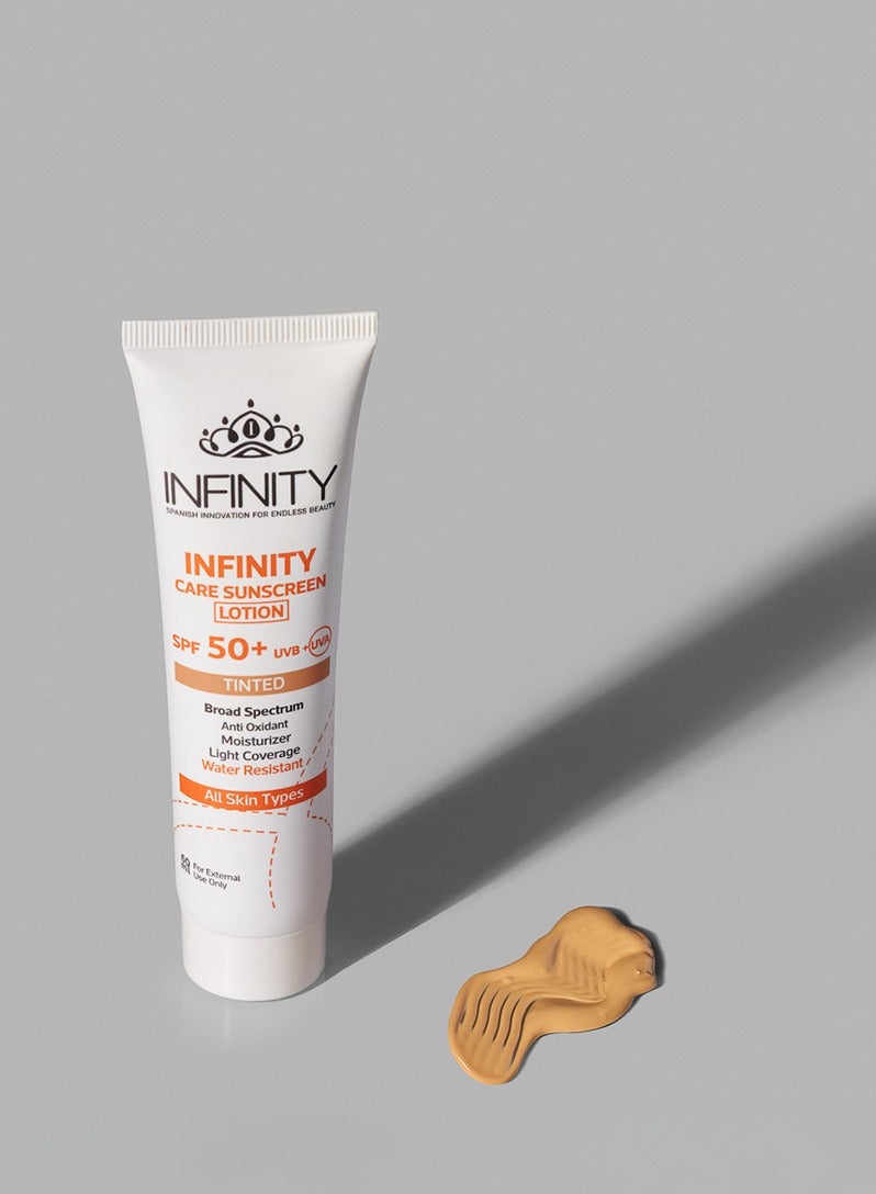 Infinity Care Sunscreen Tinted SPF50+  Buy 1 Get 1 Free - Image 2